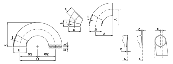 ELBOWS - Ansi 16.9 tolerances