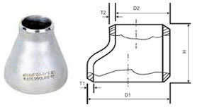 ANSI/ASME B16.9 Butt weld Eccentric Reducer Manufacturer & Exporter